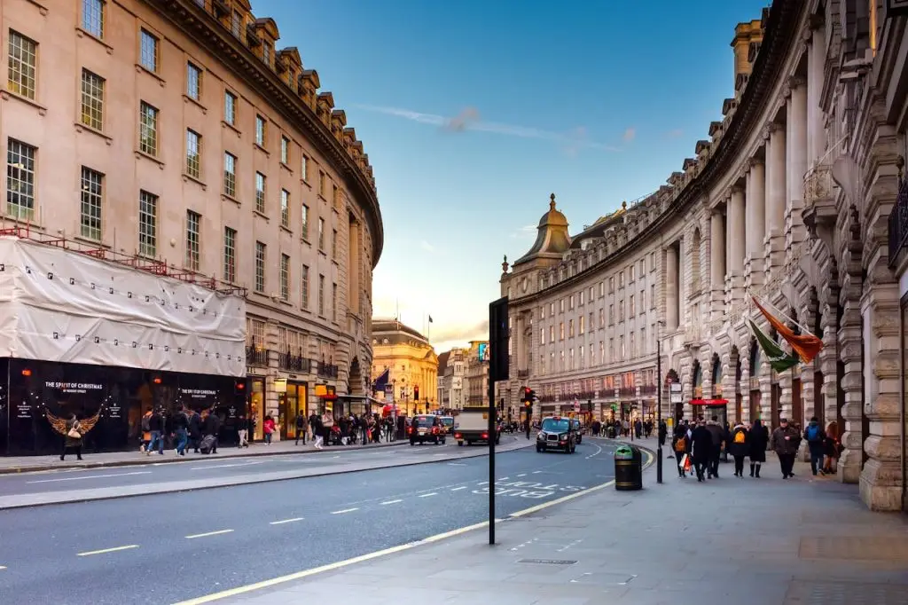 Harrods London street view